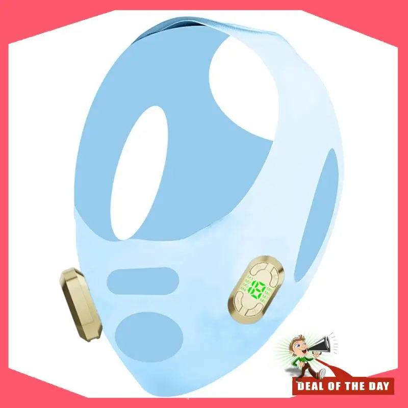 Dispositivo de pulso EMS Facial de entrega en 24 horas, dispositivo de belleza de vendaje Facial en forma de V reafirmante y levantador, máquina de adelgazamiento Facial