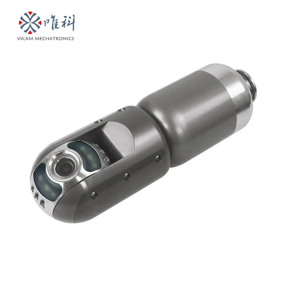 Industrial CCTV Drain Sewer Camera 360 Degree Waterproof Ip68 Pipeline Camera 13inch Color Monitoring Camera