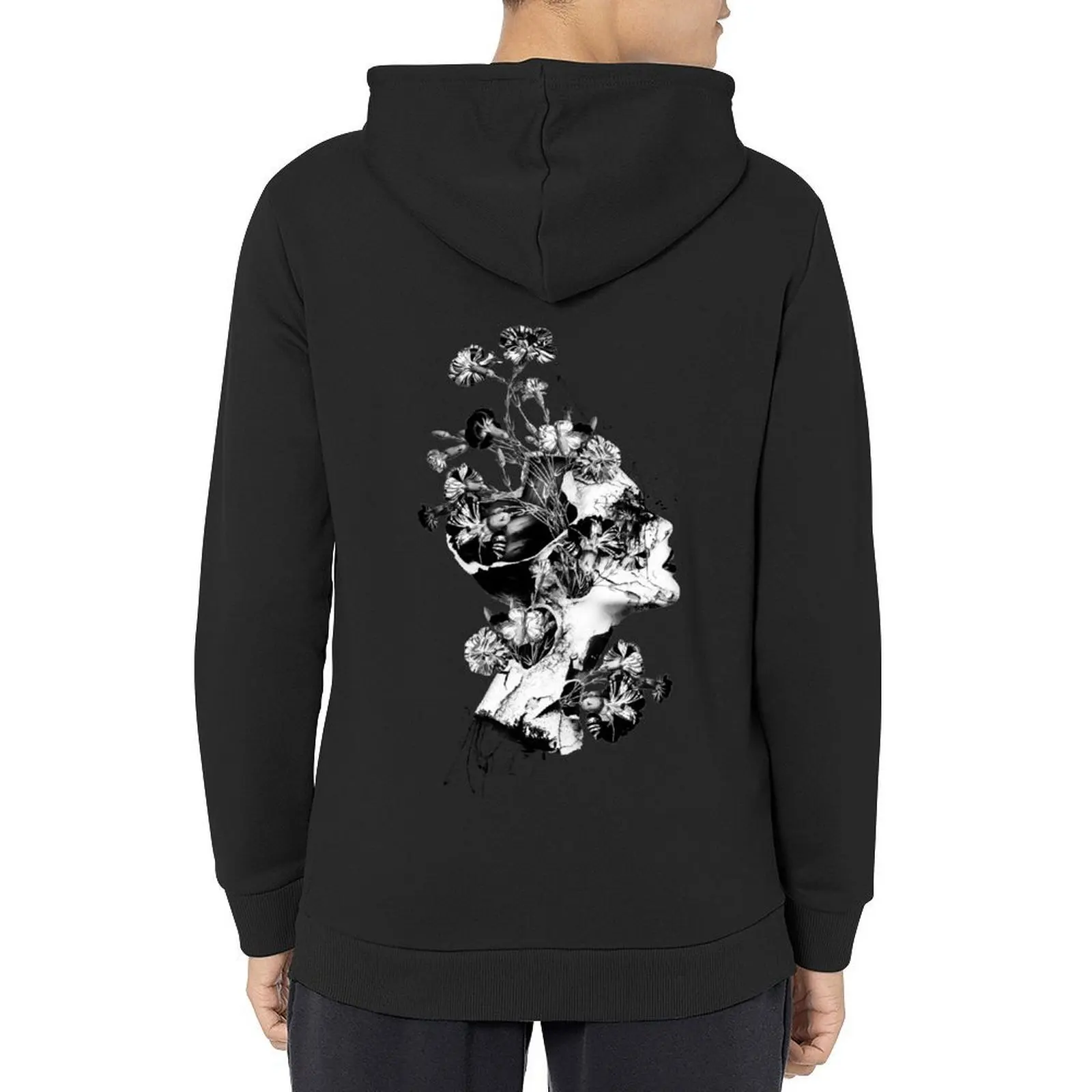 

Broken BW Hoodie anime clothing men's winter sweater autumn clothes men wear big size hoodie