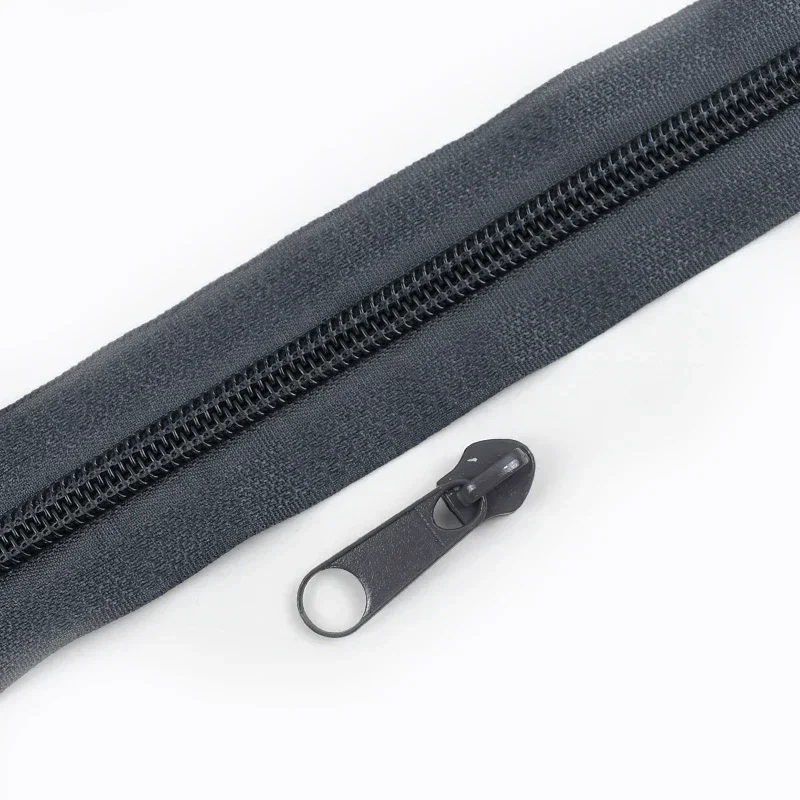 Rainbow Nylon Zipper By Yard with Sliders