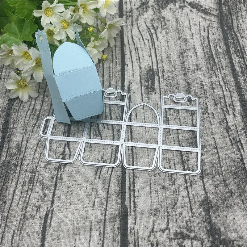 Mold 3D Gift Box Decoration Dies Metal Cutting Dies For DIY Scrapbooking Album Embossing Paper Cards Decorative Crafts