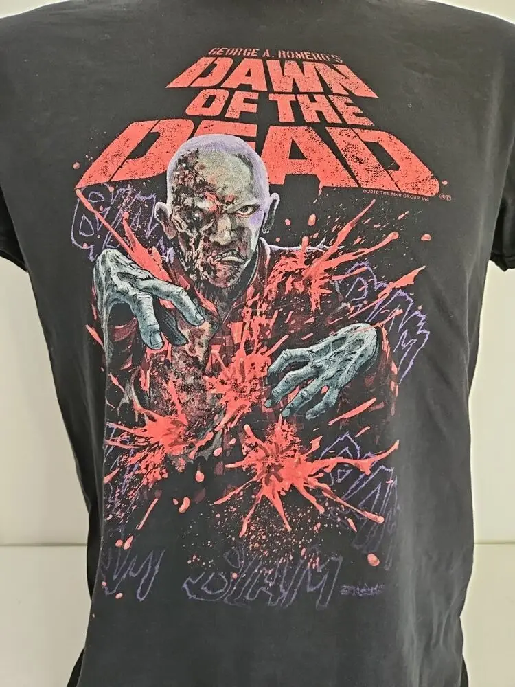 DAWN OF THE DEAD FRIGHT RAGS T-SHIRT MENS MEDIUM GEORGE A ROMERO