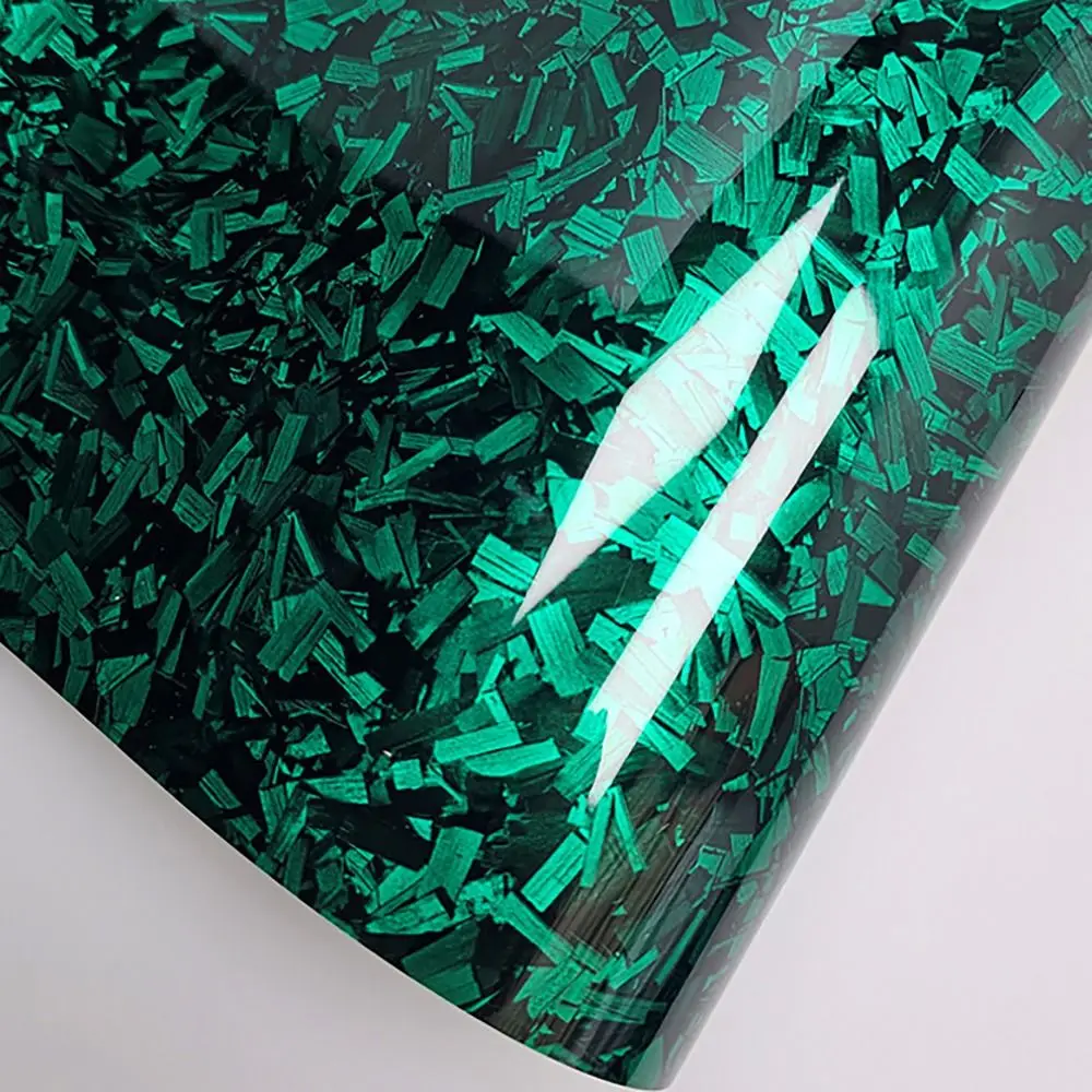 50x30 см Виниловая пленка из углеродного волокна с эффектом 3D/6D, блестящая оберточная пленка, наклейка из кованого углеродного волокна, искусственная наклейка