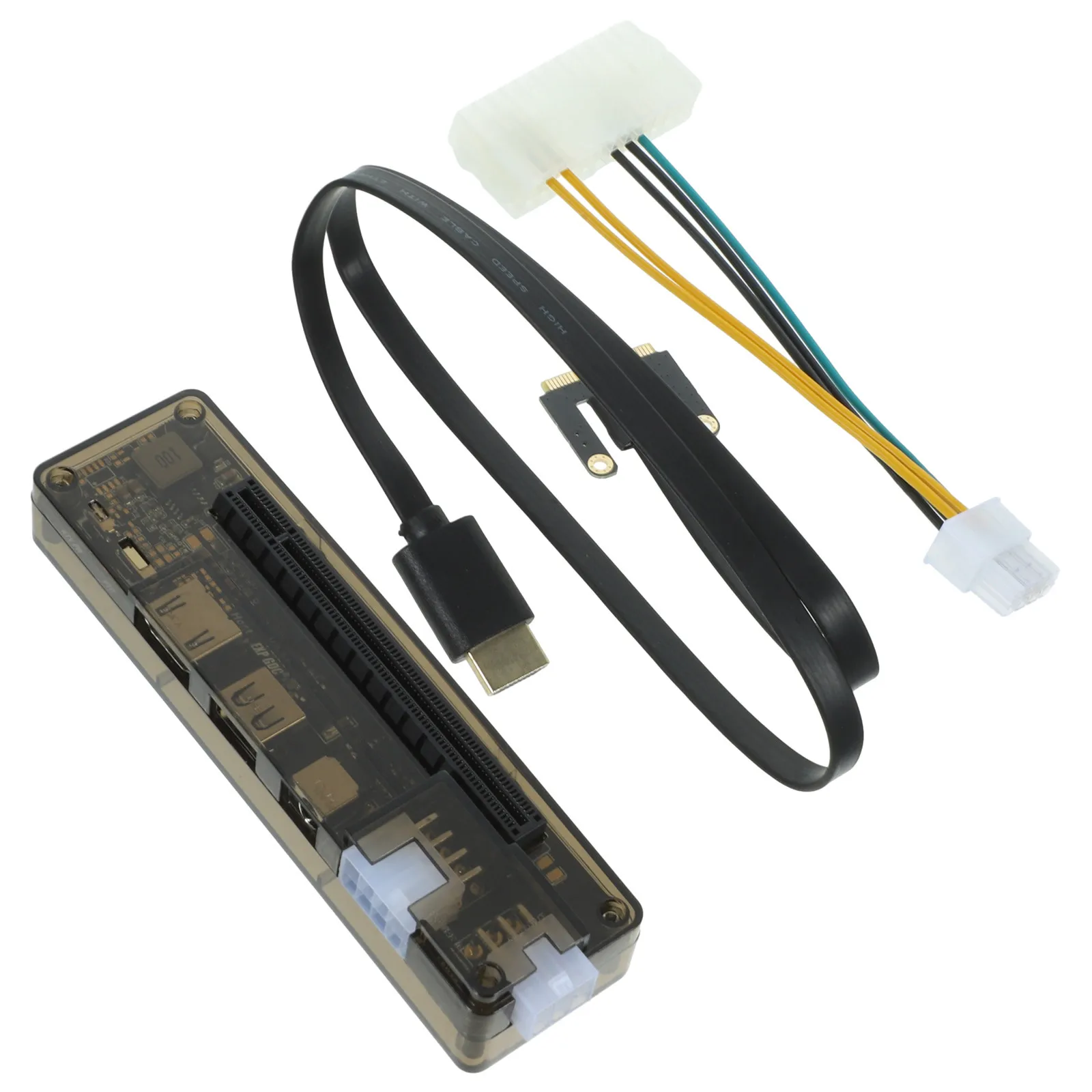 

External Laptop Graphics Card Dock Docking Station Pci-E Support 220W Power USB 10 11 20 Gaming Professional Laptop Graphics
