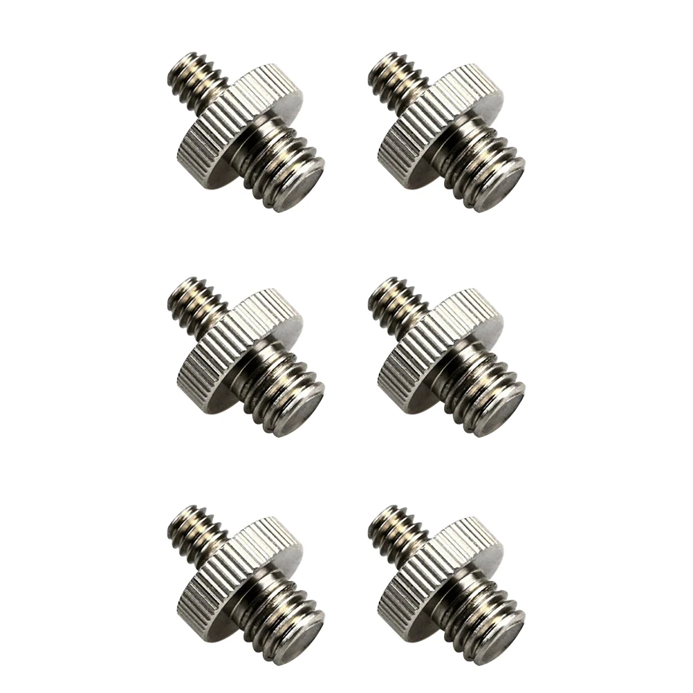 

6 Pcs Camera Stand Screws Adapter Threaded Solid Durable Accessories Tripod