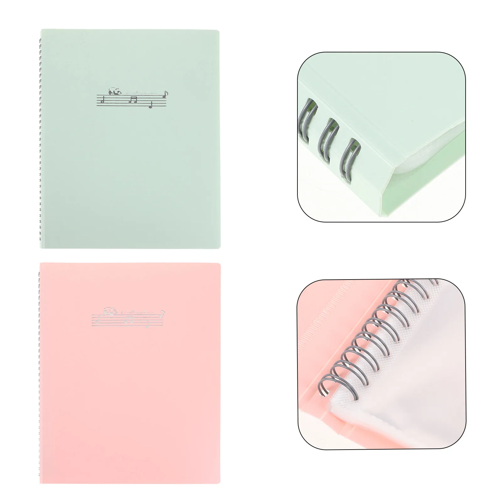 

2 шт. прозрачных папок-флипов из утолщенного материала, большой емкости, для нот и документов, для музыкальных групп