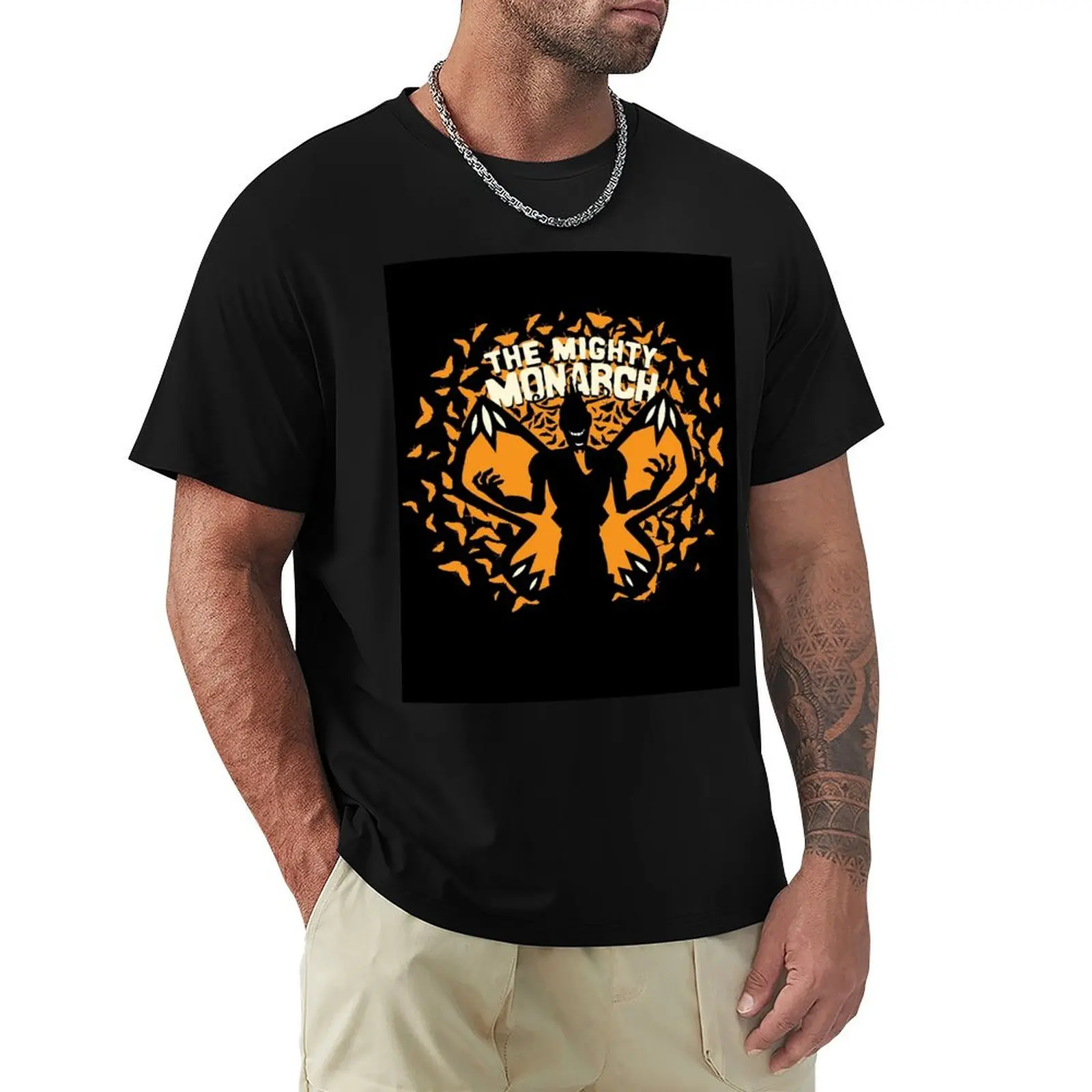 The Mighty Monarch - Venture Bros Team Monarch T-Shirt t shirt man plain T-Shirt