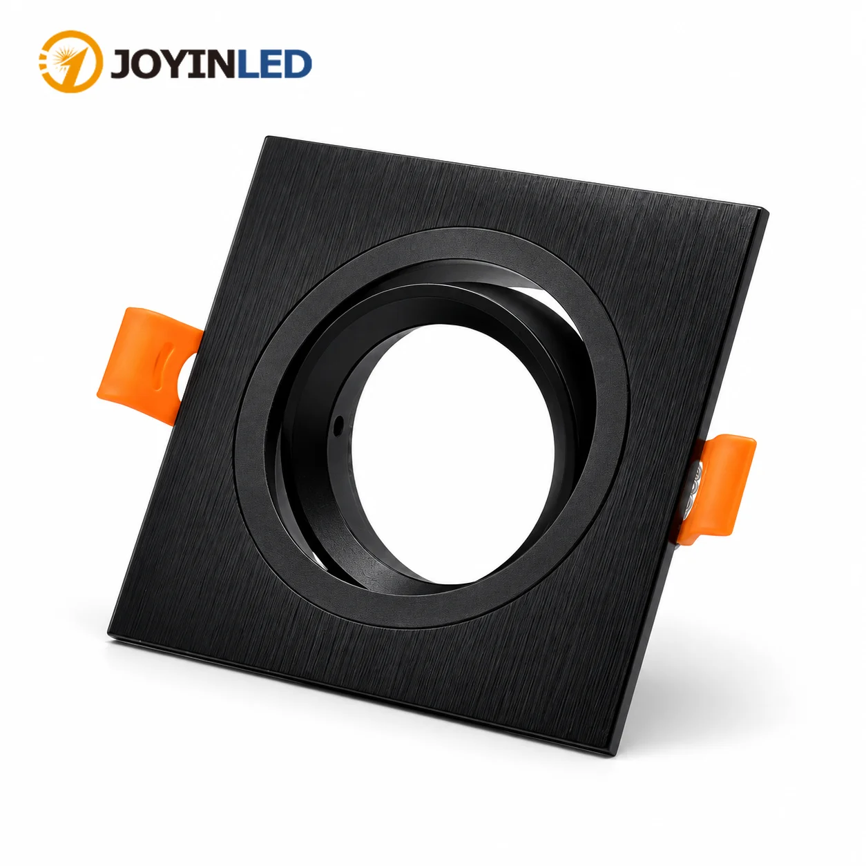 JOYINLED 1/10PCS Square GU10 MR16 Recessed Spotlight Frame Ceiling Downlight Trim for Study Shop Display Closet Entryway