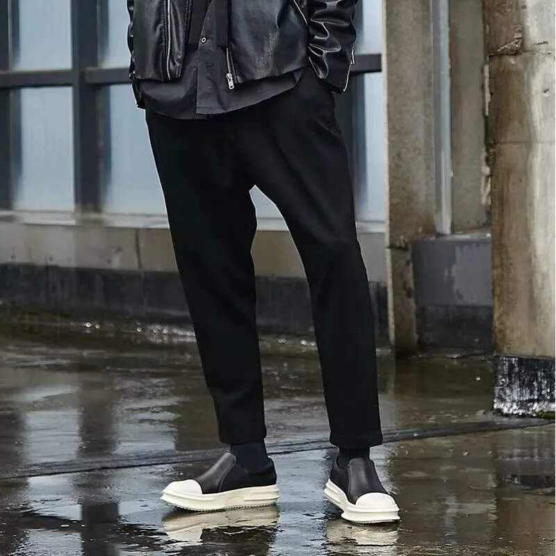 

Fashion Dark Style Beautiful Men's Classic Yamamoto New Youth Joker Nine Points Casual Pants