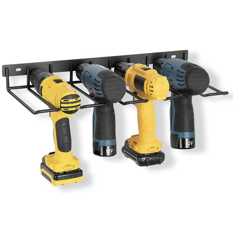 AC88-Wall-Mounted Tool Storage Rack Electric Drill Rack Wrench Tool Workshop Screwdriver Storage Rack