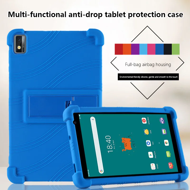 

Shockproof Case For Blackview Tab 6 8 inch 2025 Adjustable Stand Anti-drop Silicone Protective Cover For Blackview Tab6 8inch