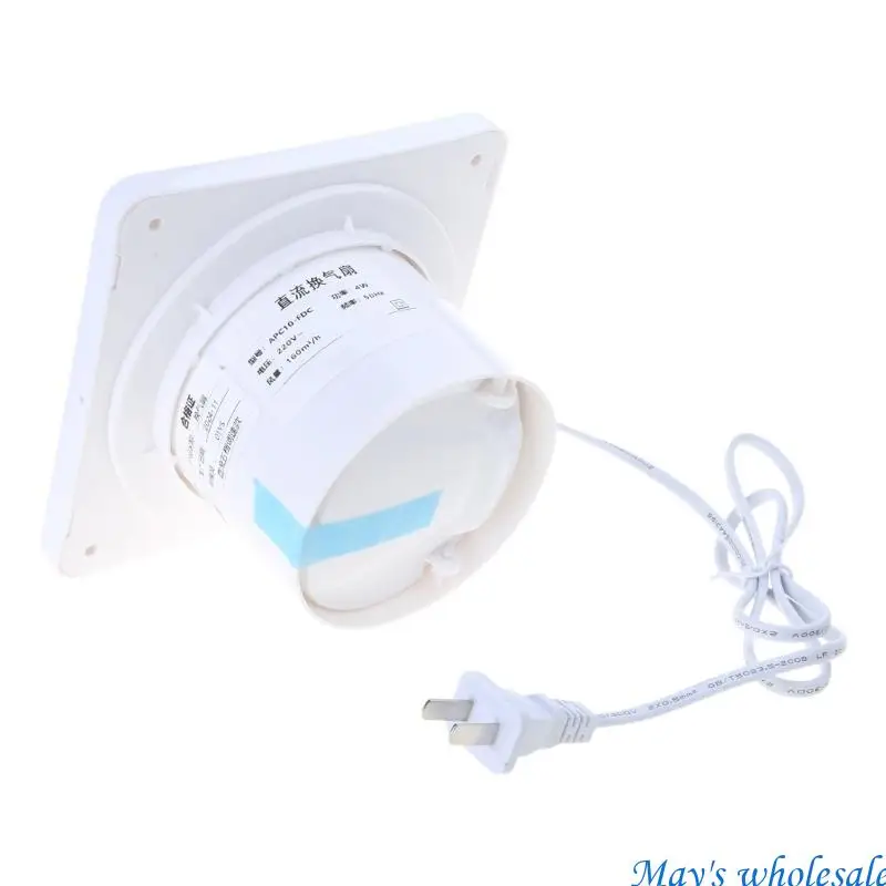 Window Wall Exhaust Fan Household Low Noise Ventilation Fan Kitchen Remote Control Exhaust Fan Ceiling Wall Mount 448A