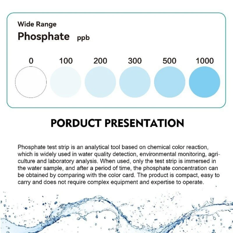 Tiras prueba integrales agua para estanques, tiras prueba dureza del agua cloro instantáneo, análisis dureza
