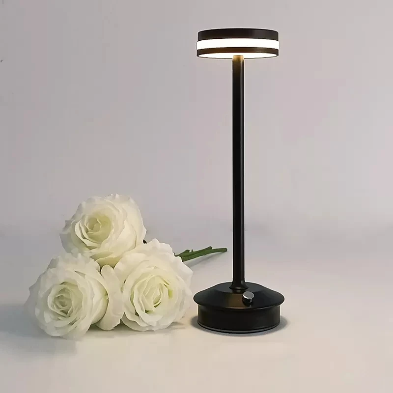 Jianbian Modern Restaurant Desk Lamp For Bedroom Rechargeable Lamp Table Cordless Led Table Lamp Luxury christmas decoration