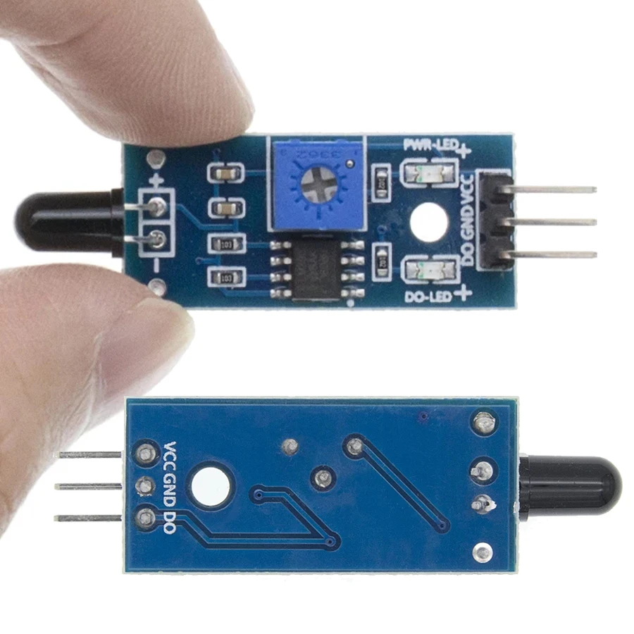 1Pcs/Lot IR Flame Sensor Module Detector Smartsense For Temperature Detecting Suitable Wholesale