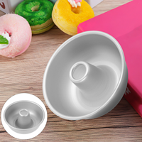 Doughnut Baking Pan Flan Chiffon Cake Pan Oven Air Fryer Food Cake Tin Appliance Donut Mold