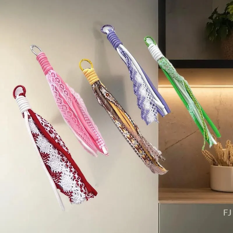 [YU] Kreative Spitze Quaste Schlüsselbund Ornament Diy Tasche Telefon Dekoration Schmuck Erkenntnisse Zubehör Dekoration Handwerk