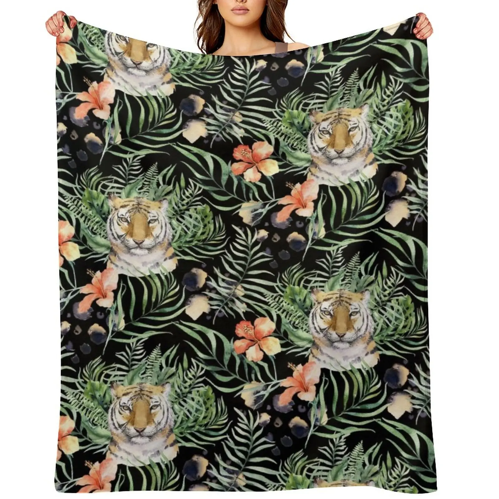 Tiger Pattern I Throw Blanket valentine gift ideas Moving For Decorative Sofa Sofa Throw Blankets