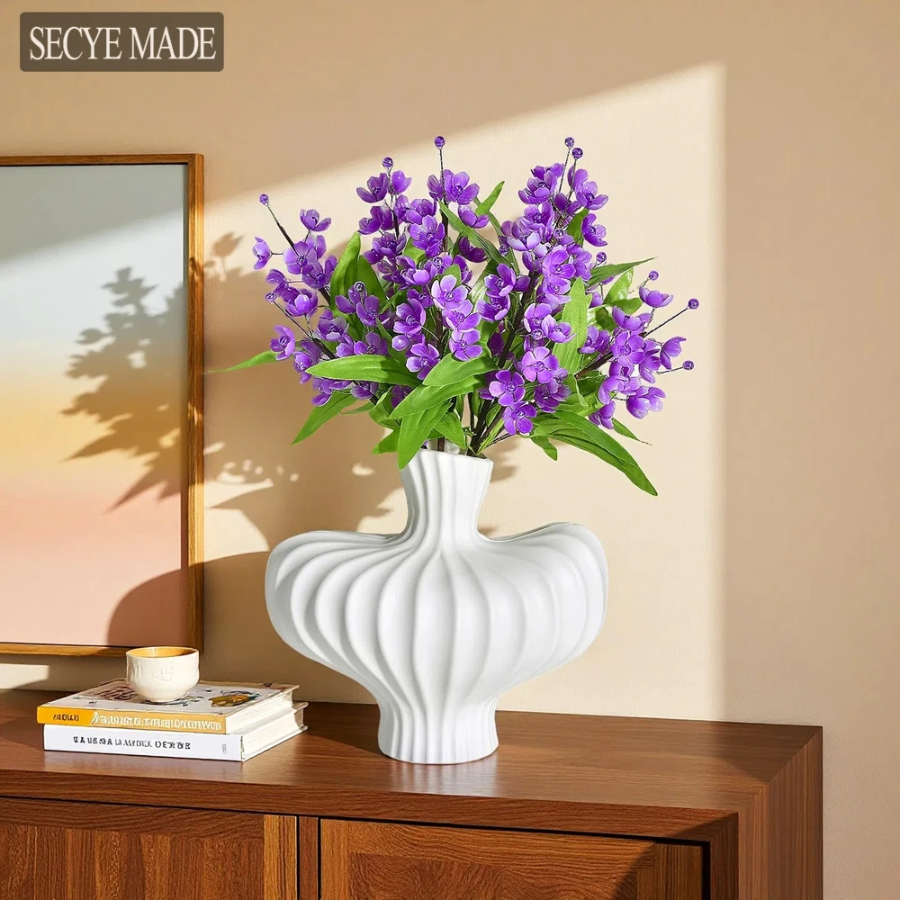 

Handmade Flower Materials Purple DIY Art Material Package Kit Wedding Modern Home Decor Unique Craft Gift Floral Arrangement K11