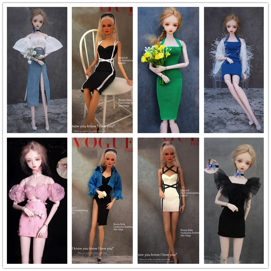 Unique design Clothing set / top coat skirt pants dress summer autumn wear outfit for 30cm xinyi Fr2 BJD ST barbie doll clothes