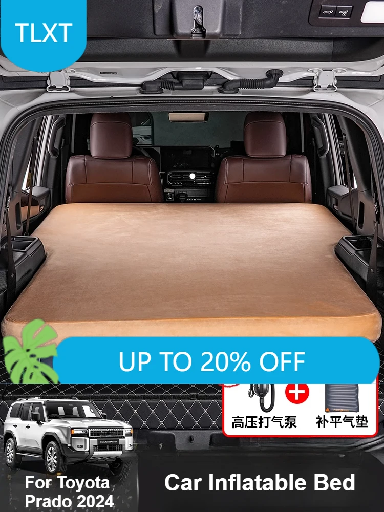 Der ideale Reisebett für den Toyota Prado 2024 LC250 – Eine Bewertung des aufblasbaren Reisebetts