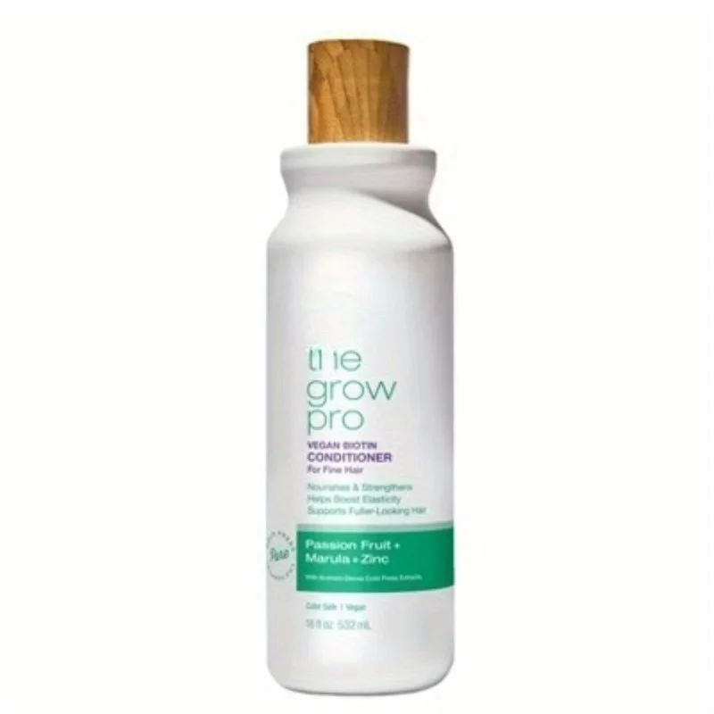 

Vegan Biotin Conditioner, Infused with Passion Fruit + Zinc + Marula - 18 fl oz