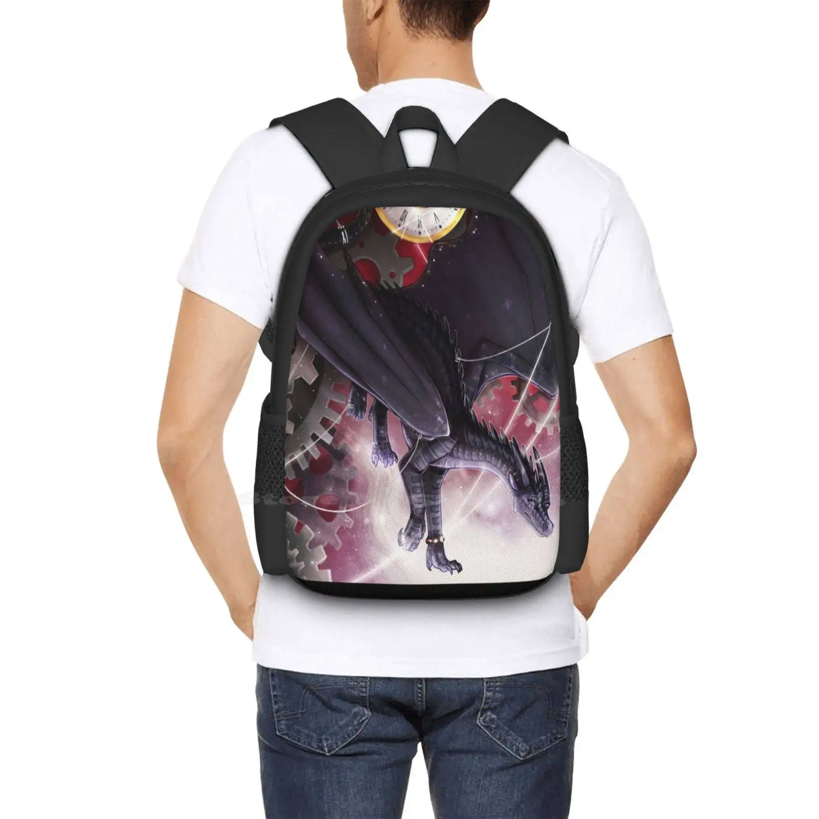 Wings Of Fire - Clearsight In Search Of Brighter Paths Pattern Design Bagpack School Bags Wings Of Fire Wof Wingsoffire