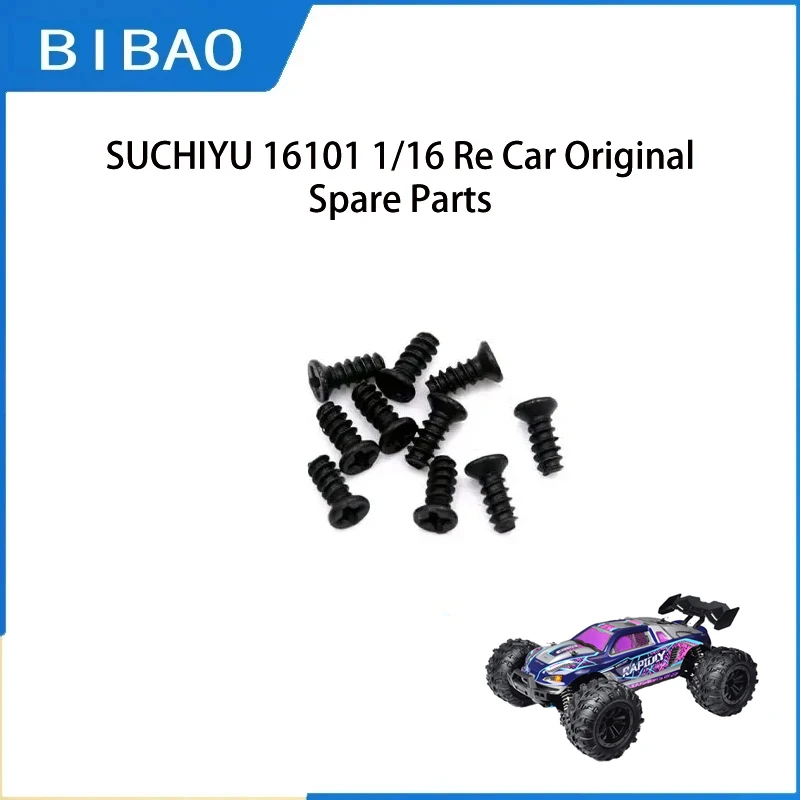 

SCY 16101 1/16 RC Car Original Spare Parts 6110 2.3*6mm screws Suitable for SCY 16101 16102 16103 Car