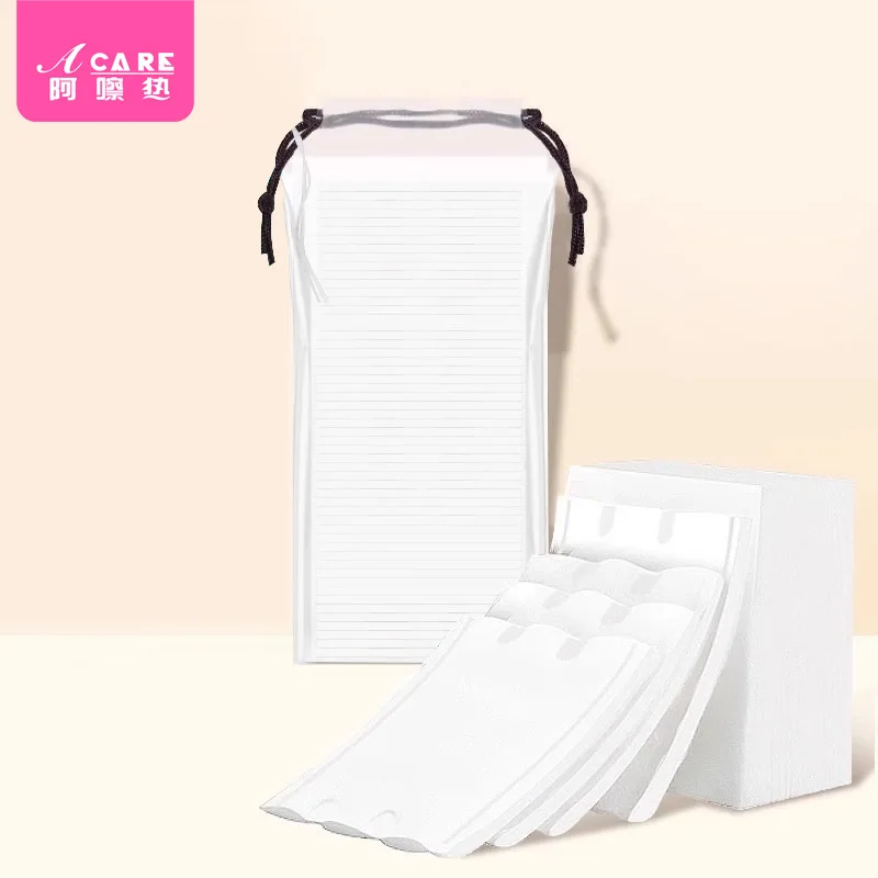 Makeup cotton D1- Makeup remover cotton facial wet compress disposable, water saving, double-sided pressure edge stretchable