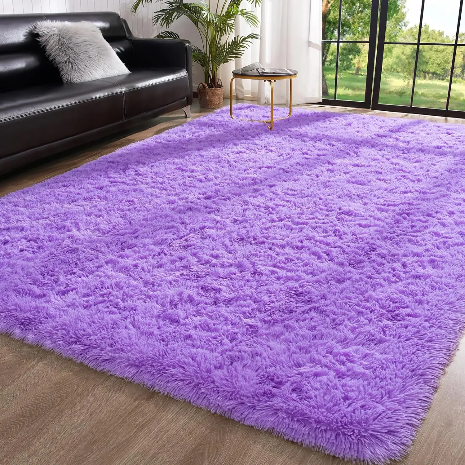 NOAHAS 120X160cm Fluffy Soft Indoor Area Rugs Living Room Plush Carpets Play Mats For Children Bedroom Home Decor Nursery Rug