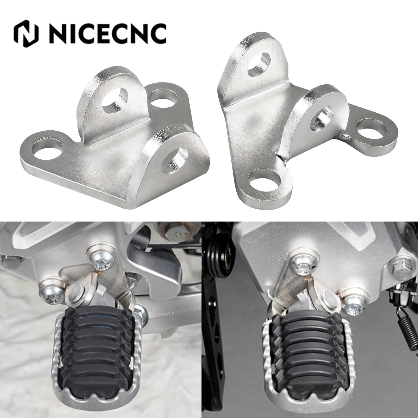 

For 2019-2024 Yamaha Tenere 700 XTZ 700 XTZ700 Lowered Footpeg Footrest Bracket T700 World Raid 2022 Rally Edition 2020-2024