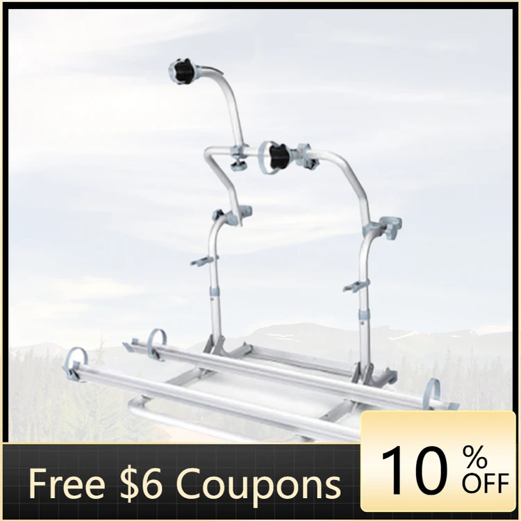 

STLF Best Durable Motor Home Accessories Aluminum Ladder RV Bike Carries CB50 for Trailer Camper Truck E-Bike