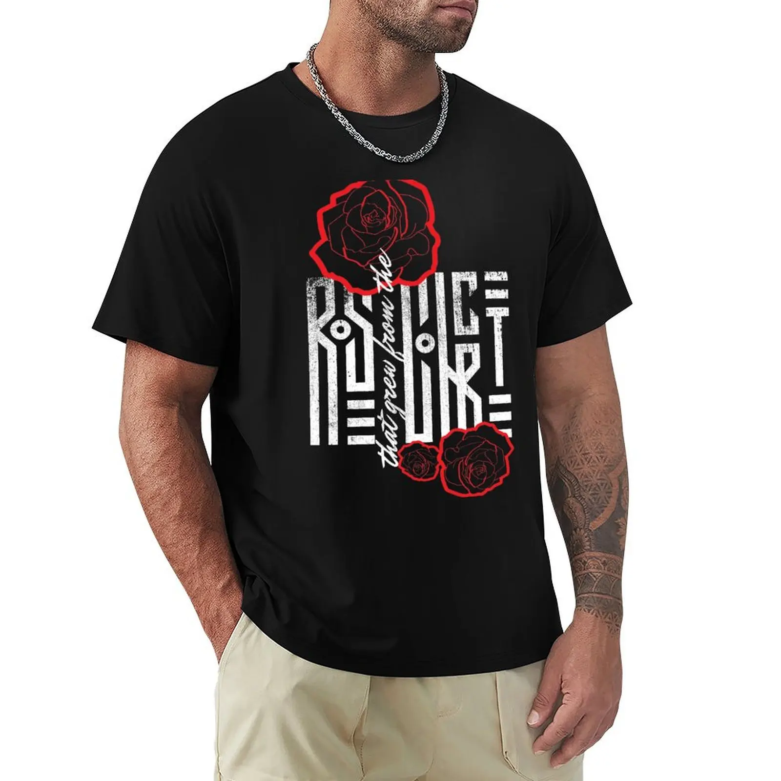 

Rose that grew from the concrete T-Shirt Standard Fit Solid Tee Shirt