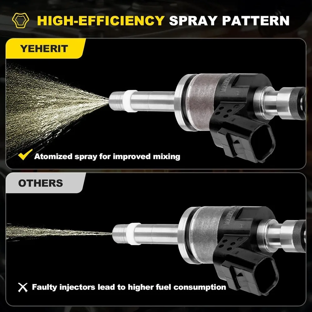 4PCS OEM 연료 인젝터 16010-5PA-305 ACCORD CR-V CIVIC 1.5L 터보용