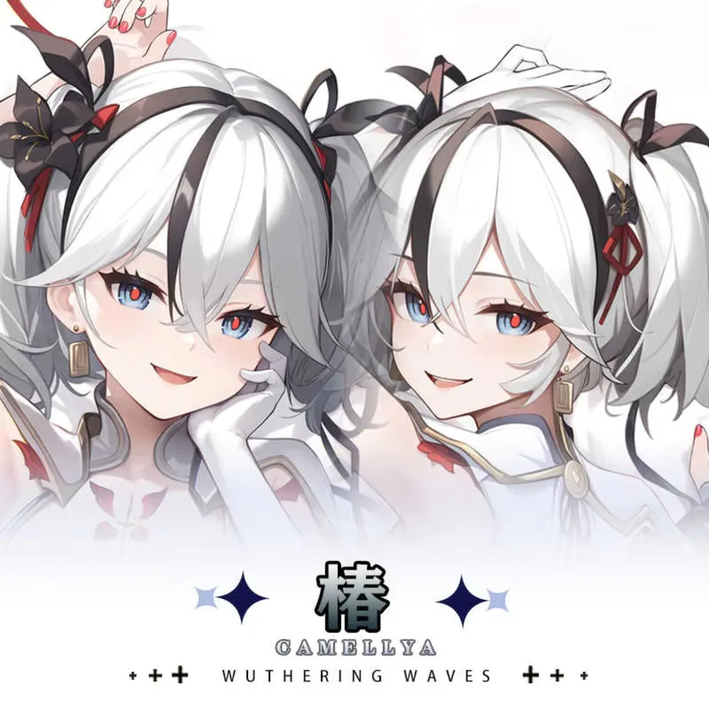 

Camellya Game Wuthering Waves Косплей Dakimakura Hing наволочка для тела двусторонняя наволочка подарок