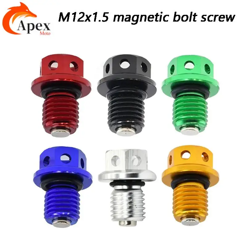 XR CRF CR500 CR125R CR250R CRM250 CRF250L/M XR250 XR400 XR600R XR650R CRF1000L CNC oil drain plug bolt