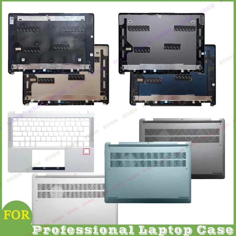 BDBH@ Brand New Laptop Housing Parts For Lenovo Ideapad Flex 5 14ALC7 14IAU7 14ABR8 14IRU8 C570-14, LCD Back Cover, Palmrest,