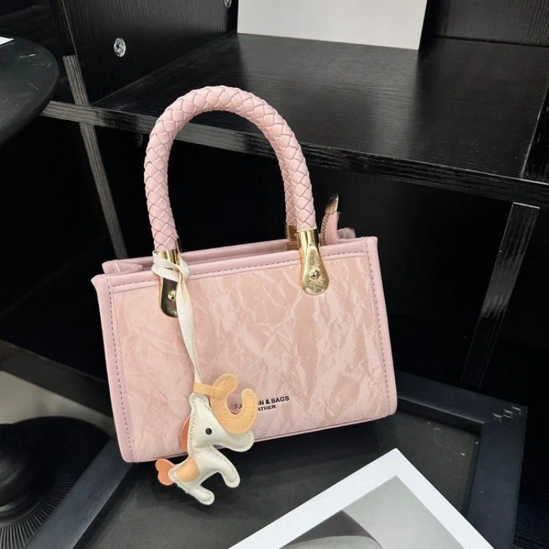 

Известная дизайнерская кожаная сумка для женщин, элегантный стиль через плечо, популярная классическая женская сумка люксового бренда