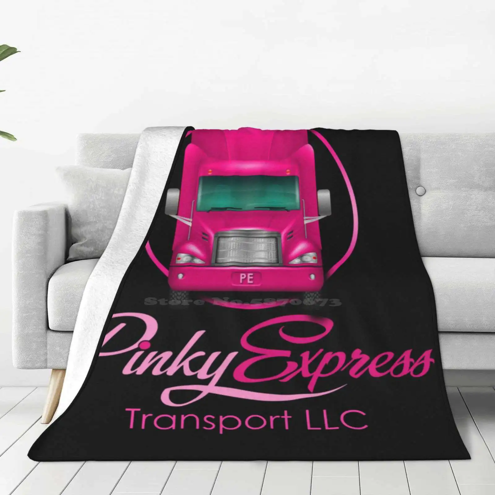 Pinky Express All Sizes Soft Cover Blanket Home Decor Bedding Pinky