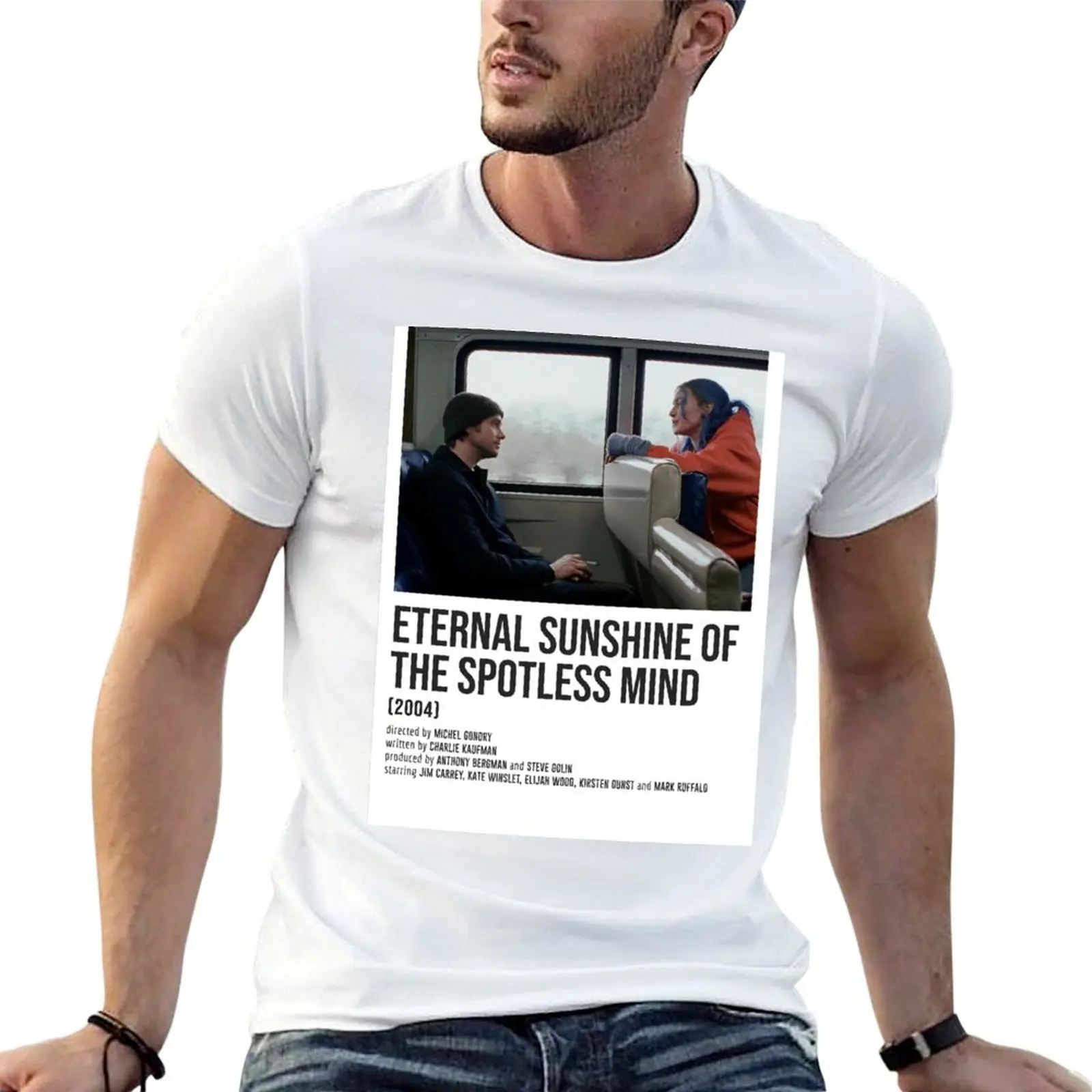 

man SPOTLESS MIND POSTER THE shirt OF luxury brand high t luxury ETERNAL T-Shirt shirts man SUNSHINE t train quality