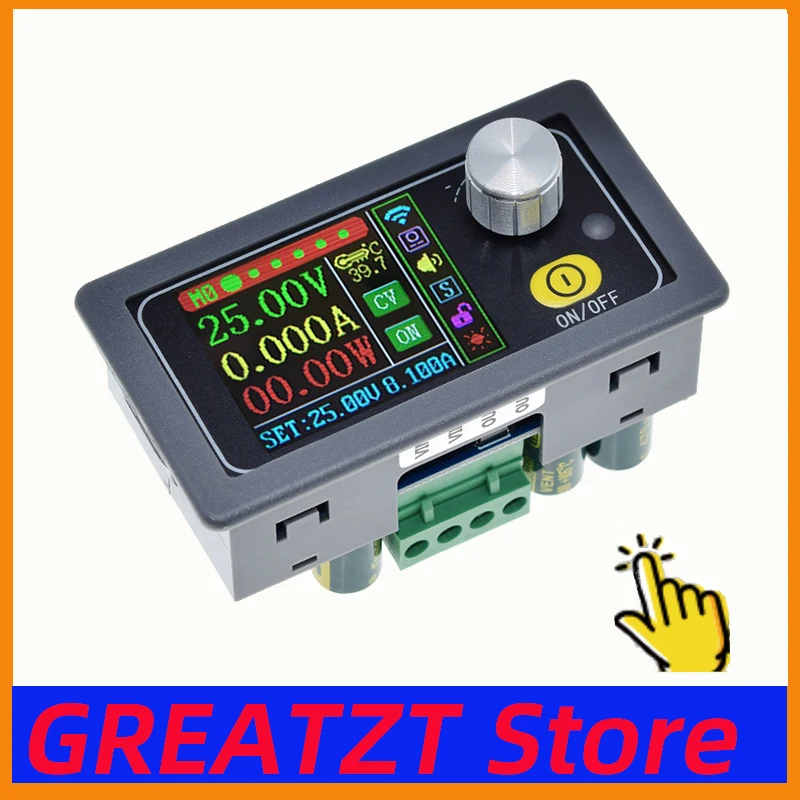 TZT XY5008 DC DC Buck Converter CC CV 0-50V 8A 400W Power Module Adjustable Regulated Laboratory Power Supply Variable WIFF APP