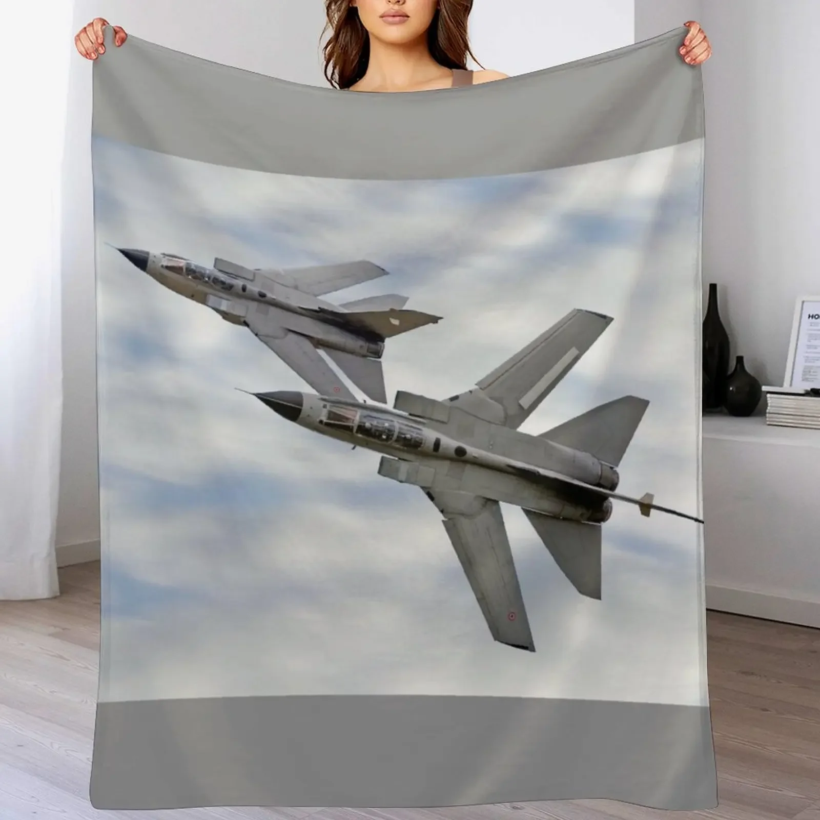 

A-200 Tornados Throw Blanket Custom Plush Heavy Retros Blankets