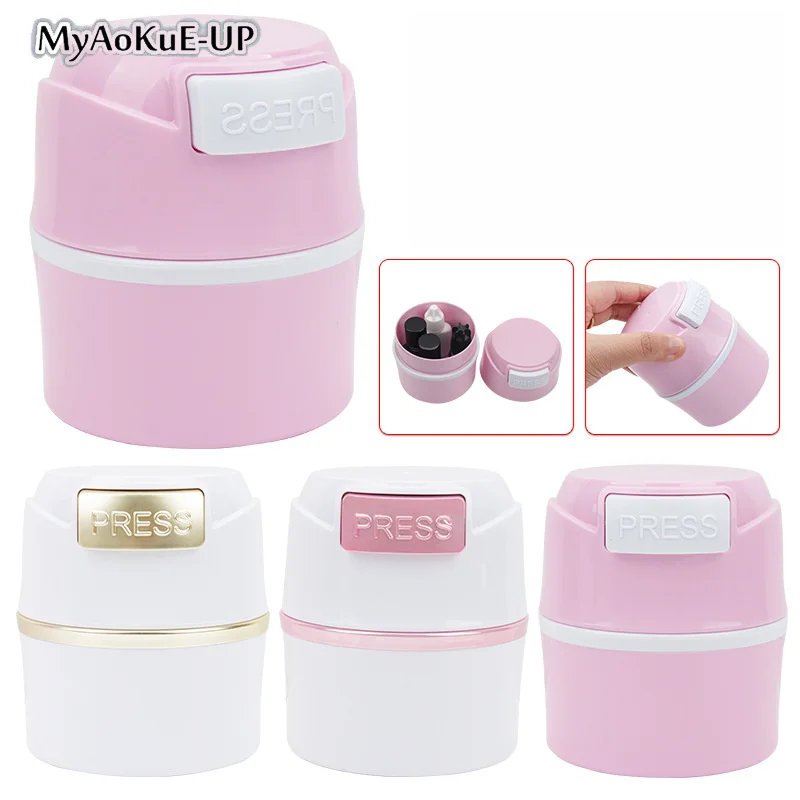 Eyelash Glue Storage Tank Container Lash Lifting Individual Adhesive Stand Storage Jar Eyelashes Extension Supplies Makeup Tool