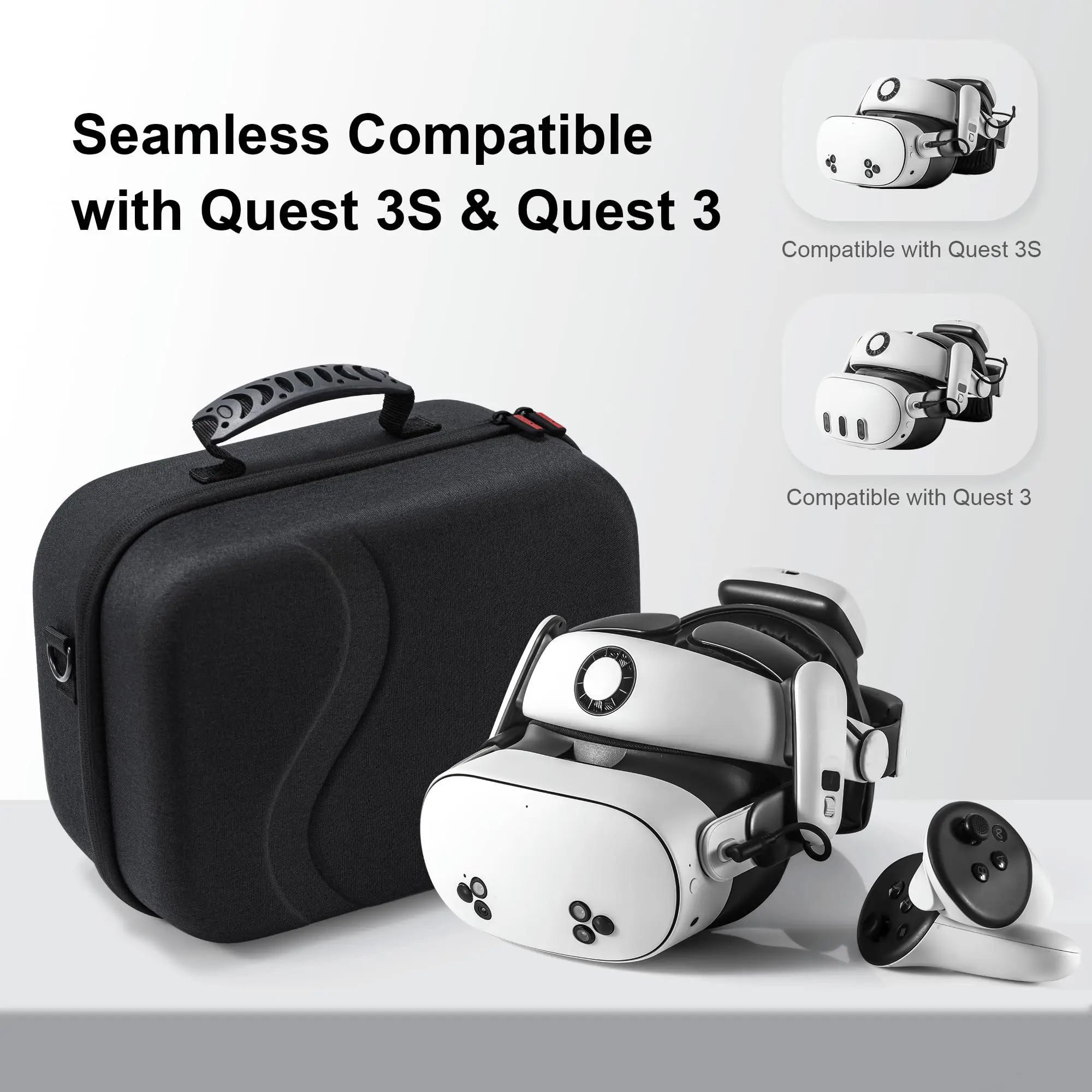 Carrying Case For BOBOVR M3 Pro BOBOVR S3 Pro Meta Quest 3 Kiwi Elite Headwear VR Glasses Portable Storage Bag Universal