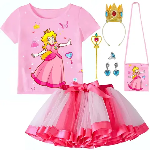 Estate neonate cosplay pesca costume operato bambino bambini carnevale abbigliamento natalizio principessa fiore travestimento bambini vestido