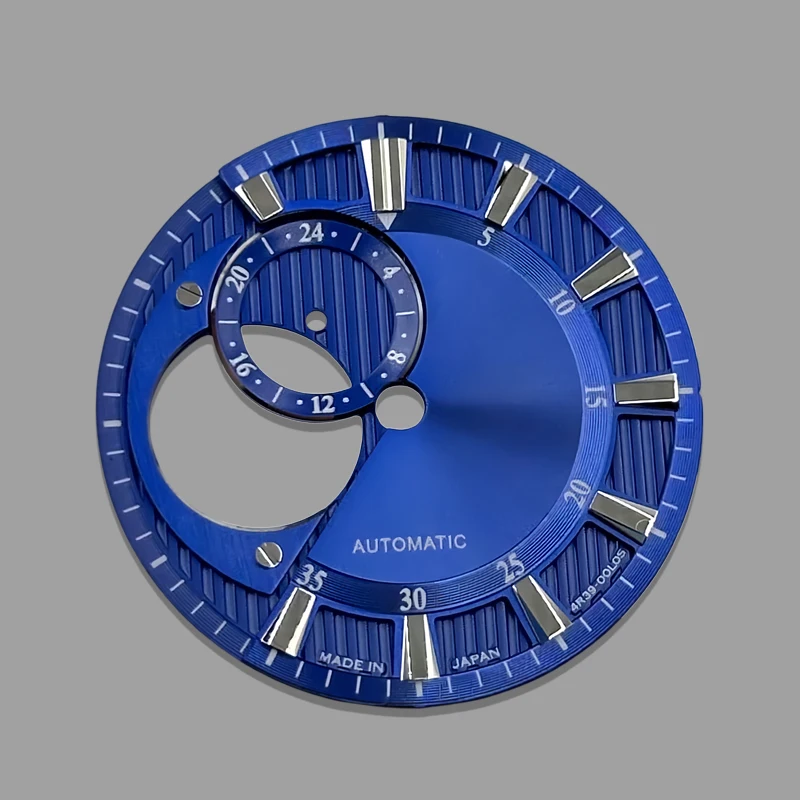 NH39 Dial 28.5mm Dial S Dial No Lume Skeleton Dive Watch Suitable for Seiko Mechanical Watch Modification Parts view 4