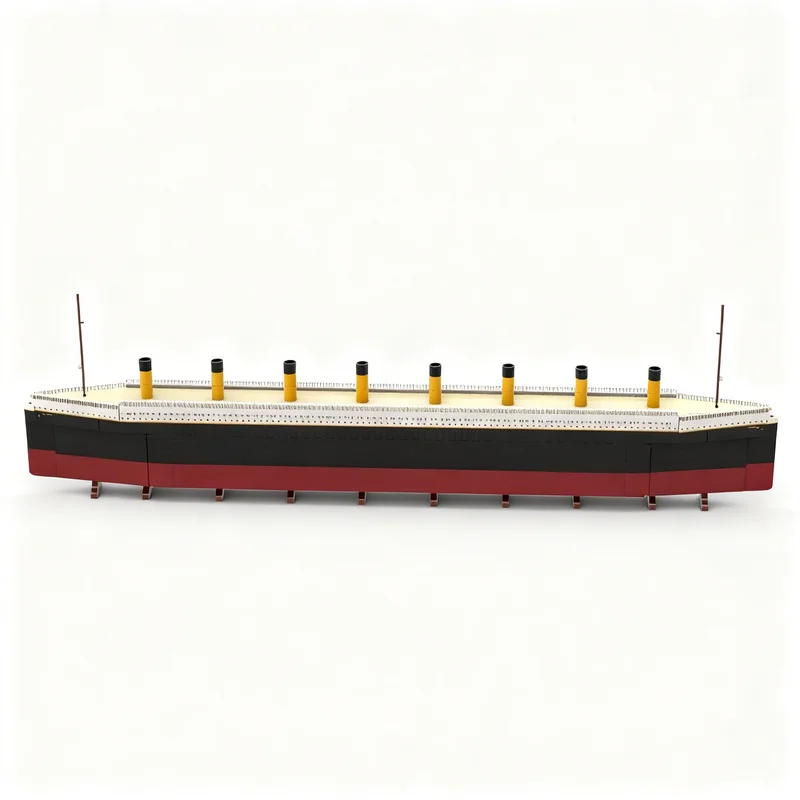 10719pcs MOC Big Titanic MINDSTORMS Model Building Blocks Construction Toy Christmas Gift Education DIY Creative Craft Assemble