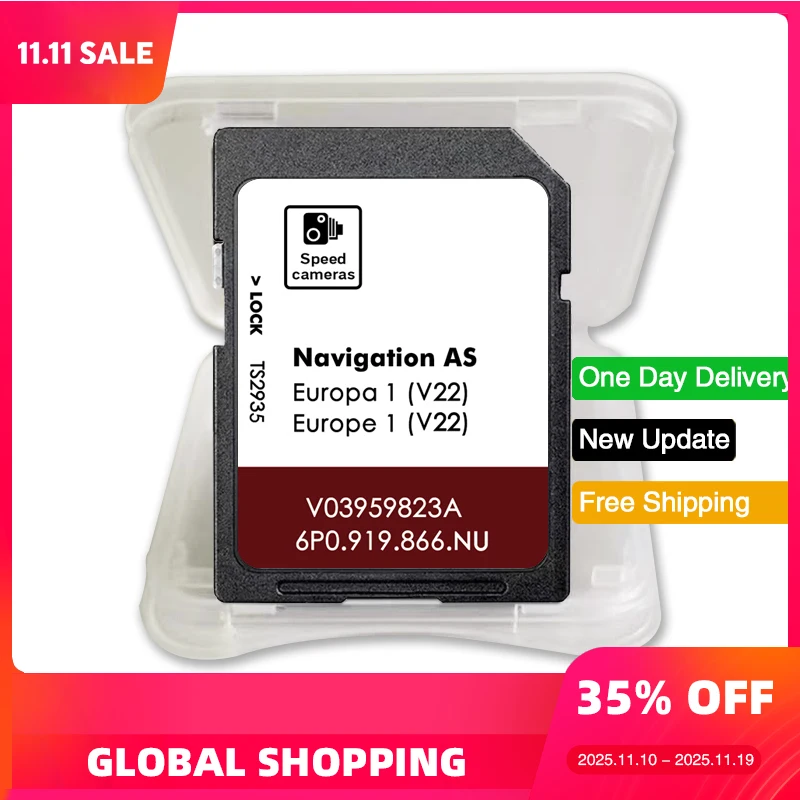 

Newest for Seat Alhambra Arona Ateca Ibiza Leon Toledo Car AS V22 SD Card Karter MIB2 Europa Europe Navi Navigation 2025