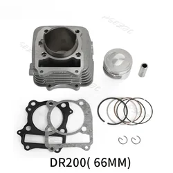 Motorcycle Cylinder Suitable for Suzuki DR200 Djebel Piston Cylinder DR200S 66mm Sleeve Cylinder