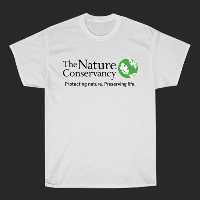 

The Nature Conservancy Men's White T Shirt Size S to 5XL